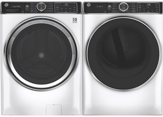 GE Appliances Steam Upgrade Laundry White - Electric