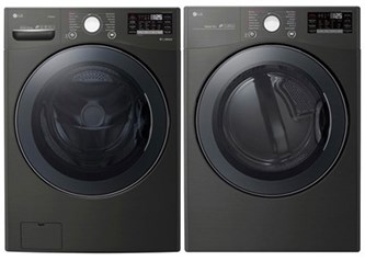 LG Premium Laundry Black Steel - Electric