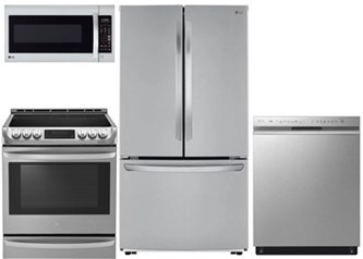 LG Counter Depth Kitchen Package - Electric