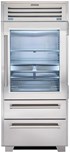36" PRO Refrigerator/Freezer with Glass Door