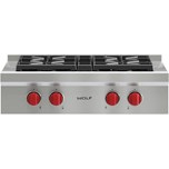 30" Sealed Burner Rangetop - 4 Burners